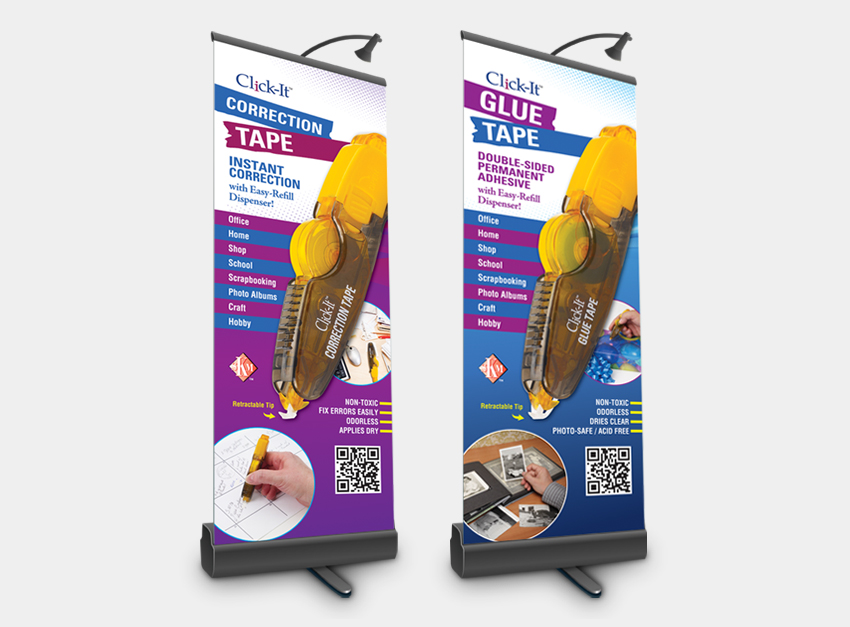 New Product Launch Trade Show Pull Ups