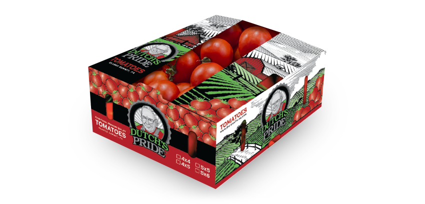 Fresh Produce Corrugated Box Design